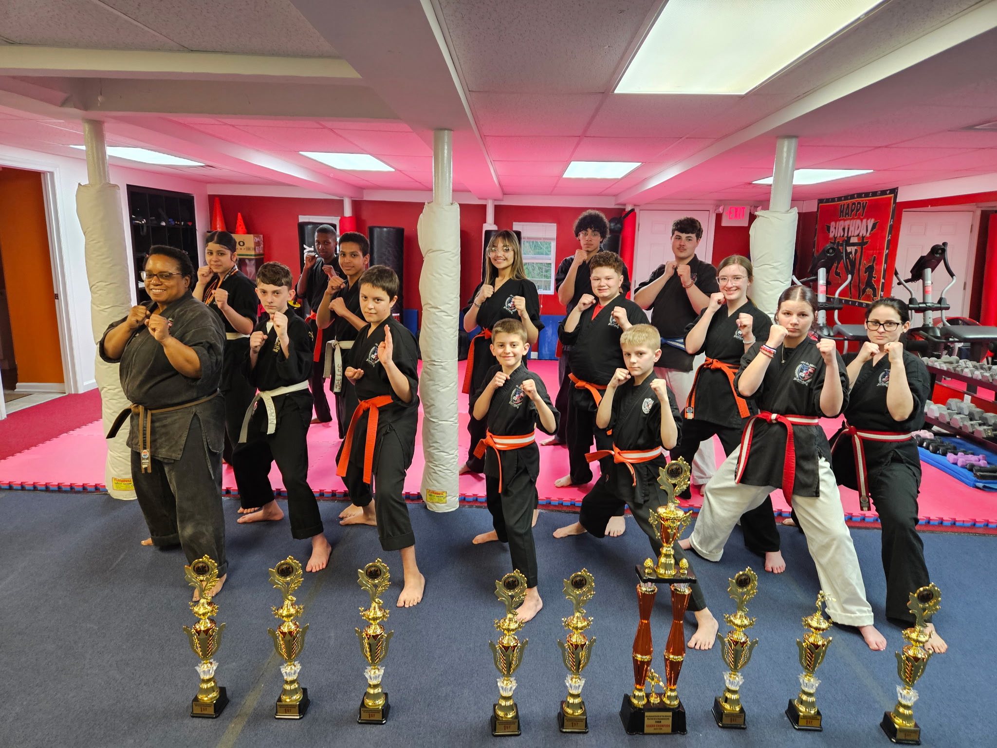 Vineland PAL karate program activity