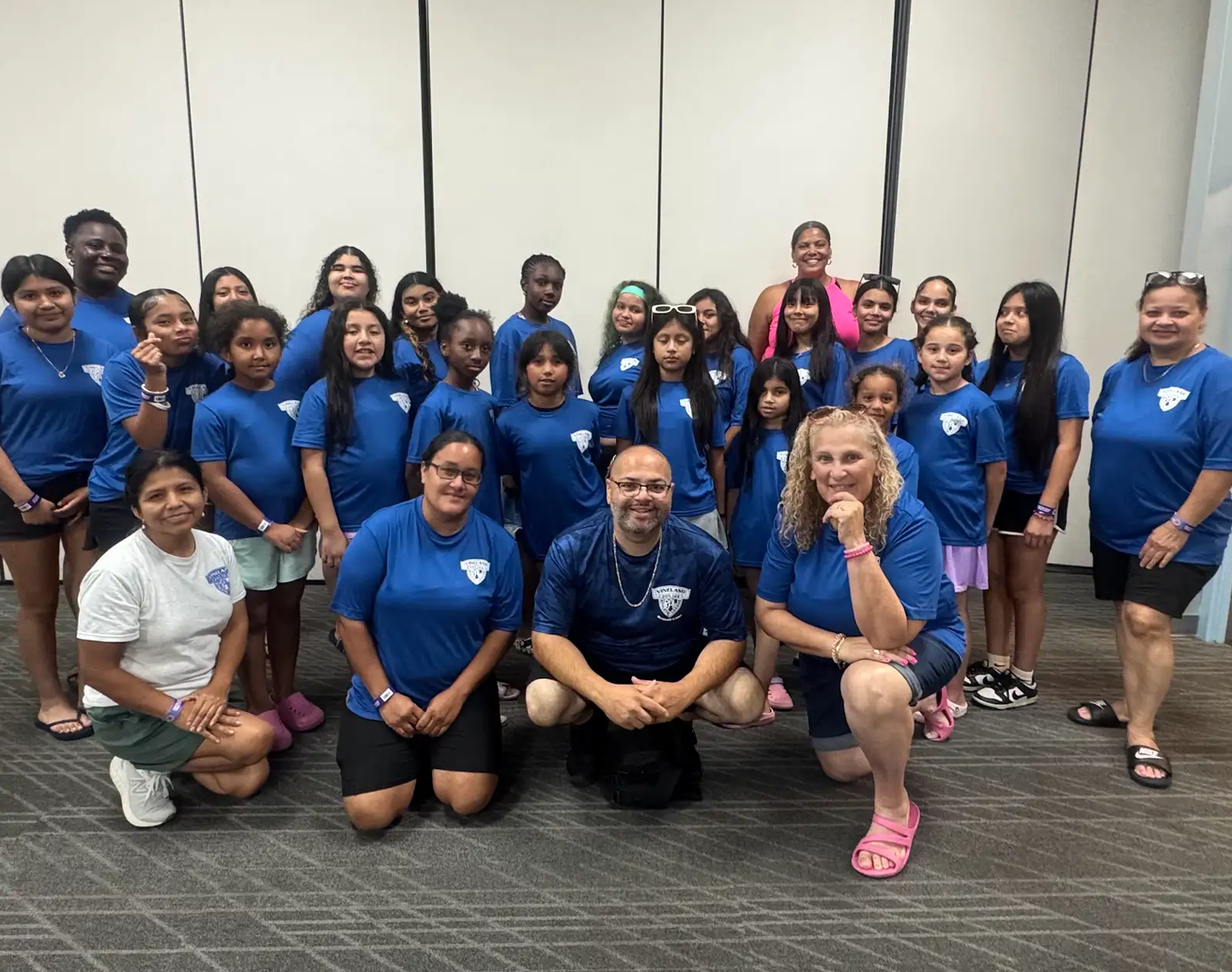 Vineland PAL Girls in Action group photo